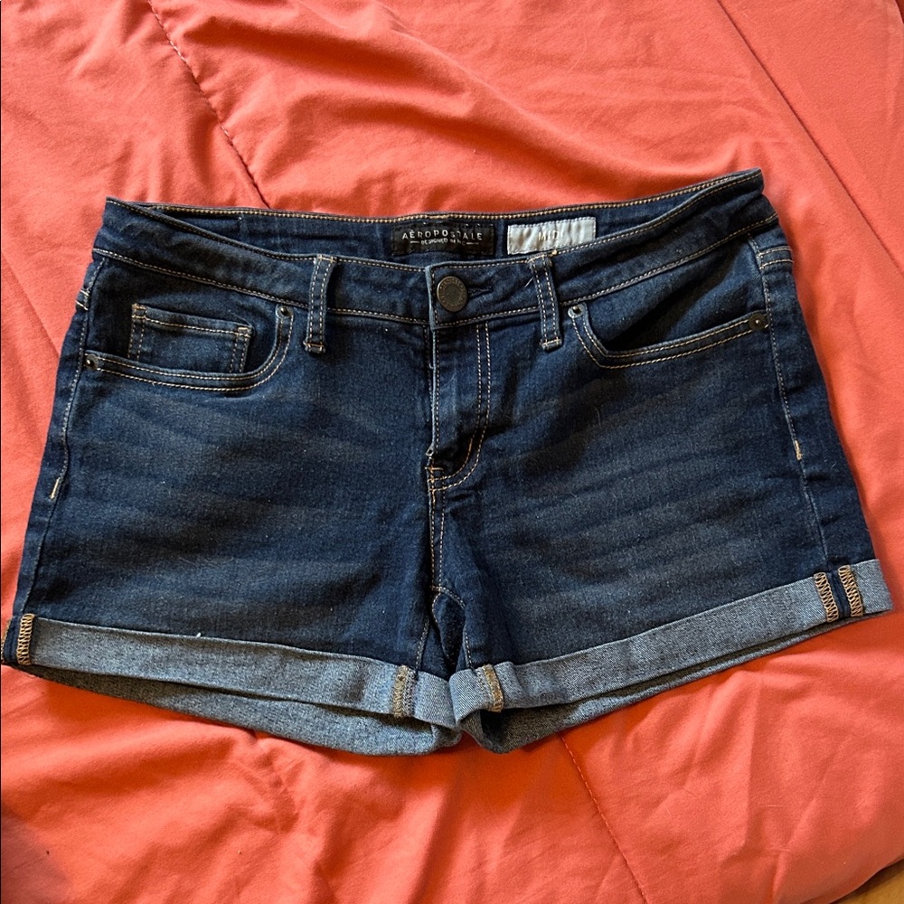 🩳 Super Duper Cute Aeropostale Dark Blue Jean Shorts